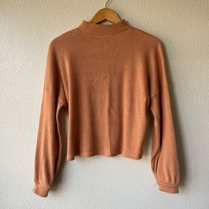 Soft peach balloon long sleeve (Large)